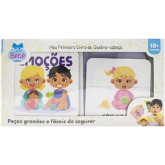 LIVRO MEU PRIMEIRO LIVRO DE QUEBRA CABEÇA EMOCOES TODOLIVRO