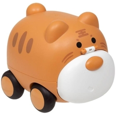 CARRINHO ANIMAL COM FILHOTE MARROM CL. BUBA