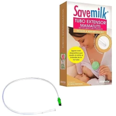 TUBO EXTENSOR - REFIL MAMATUTTI RELACTADOR - 10 UNIDADES - SAVEMMILK