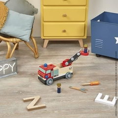 CAMINHAO DE BOMBEIROS COM 45 PECAS BRICO KIDS JANOD - AD baby | Roupas e Acessórios nacionais e importados