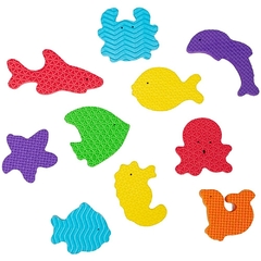 BRINQUEDO DE BANHO BICHINHOS BUBA