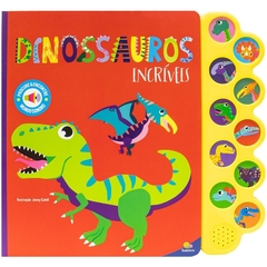 LIVRO MUNDO SONORO PROCURE & ENCONTRE DINOSSAUROS TODOLIVROS