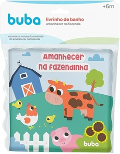 LIVRINHO DE BANHO AMANHECER DA FAZENDA BUBA - AD baby | Roupas e Acessórios nacionais e importados