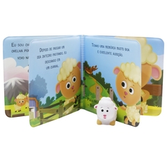 LIVRO DE BANHO AMIGUINHOS LUMINOSOS OVELHA TODO LIVRO - comprar online