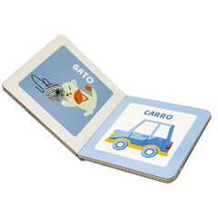 LIVRO PRIMEIRAS PALAVRAS DO BEBE AZUL TODOLIVRO - AD baby | Roupas e Acessórios nacionais e importados