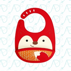 BABADOR DE SILICONE CATA MIGALHAS ZOO SKIP HOP