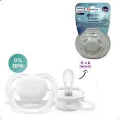 CHUPETA ULTRA AIR UNITARIA NEUTRA LISA 0-6M AVENT