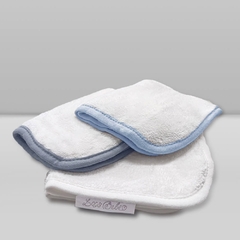 KIT 3 PANINHOS DE BOCA AZUL LAÇO BEBE