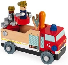 CAMINHAO DE BOMBEIROS COM 45 PECAS BRICO KIDS JANOD na internet