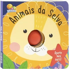 LIVRO APERTE MEU NARIZ SQUEAKY ANIMAIS DA SELVA