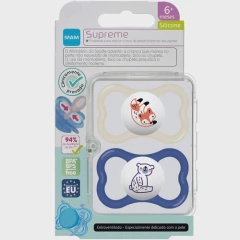 CHUPETA SUPREME 6+ MESES EMBALAGEM DUPLA MAM - comprar online