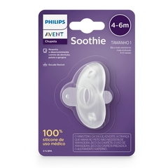 CHUPETA SOOTHIE UNITARIA NEUTRA 4-6M AVENT - AD baby | Roupas e Acessórios nacionais e importados