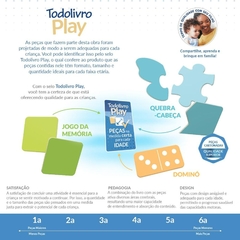 LIVRO C/QUEBRA CABEÇA 6 ANOS SILABAS TODOLIVRO - loja online