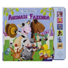 LIVRO SONS ANIMADOS ANIMAIS DA FAZENDA
