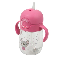 COPO TRITAN COM CANUDO E VÁLVULA 300ML CLINGO - comprar online