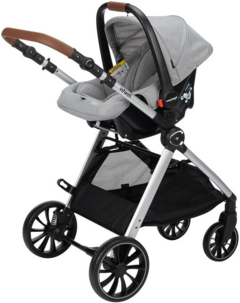 CARRINHO ROMANZO DUO INFANTI CINZA GRANIZO - AD baby | Roupas e Acessórios nacionais e importados