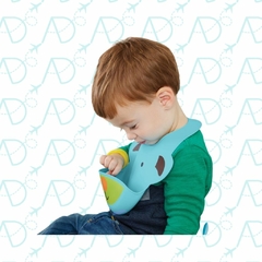 BABADOR DE SILICONE CATA MIGALHAS ZOO SKIP HOP - comprar online