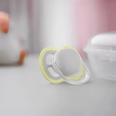 CHUPETA ULTRA AIR DUPLA DECO VERDE/CINZA 6-18M AVENT na internet