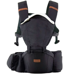 CANGURU CLOSE 5 EM 1 PRETO INFANTI