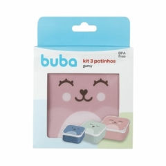 KIT 3 POTINHOS 250/350/550ML GUMY PAPINHA BEBE BUBA na internet