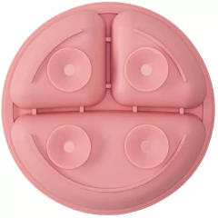 PRATO EM SILICONE COM VENTOSA ROSA BUBA - loja online