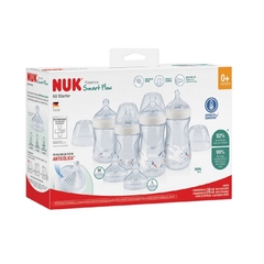 KIT 4 MAMADEIRAS STARTER SMART FLOW RECÉM NASCIDO NEUTRA NUK