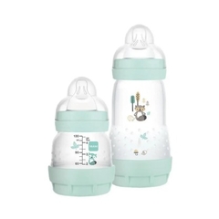 KIT MAMADEIRA EASY START ANTICOLICA 130ML E 260ML BICO 0 MAM - loja online