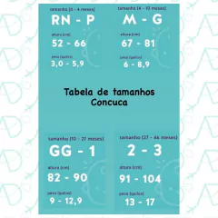 MACACÃO BABY LONGO TERMICO CONCUCA - AD baby | Roupas e Acessórios nacionais e importados