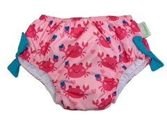FRALDA DE PISCINA SIRI ROSA TAMANHO:36 MESES ECOEPLAY