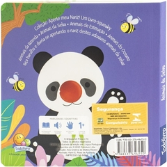 LIVRO APERTE MEU NARIZ SQUEAKY ANIMAIS DA SELVA - comprar online
