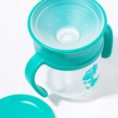 COPO DE TREINAMENTO 360 COM ALCA REMOVIVEL E TAMPA 200ML LEO PETIT PIA na internet