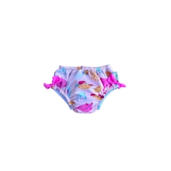 FRALDA DE PISCINA FUNDO MAR ROSA TAM:12 MESES ECOEPLAY