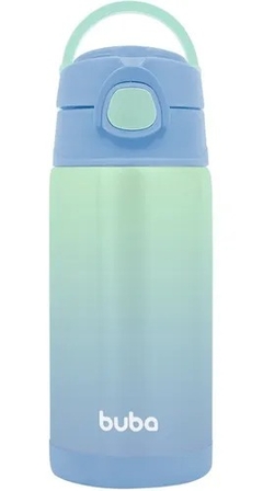 GARRAFA TERMICA PAREDE DUPLA C/ BICO 400ML TIE DYE BUBA - comprar online