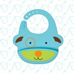 Imagem do BABADOR DE SILICONE CATA MIGALHAS ZOO SKIP HOP