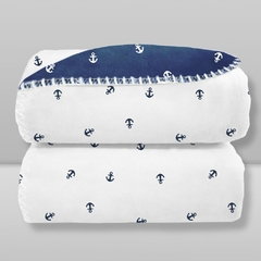 MANTA INF 0,75X1,00 LACO VELVET ANCORA LAÇO BEBE - comprar online