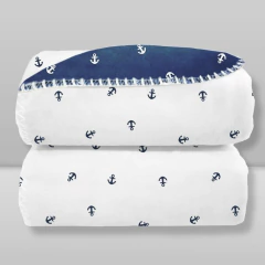 MANTA INF 0,75X1,00 LACO VELVET ANCORA LAÇO BEBE - comprar online