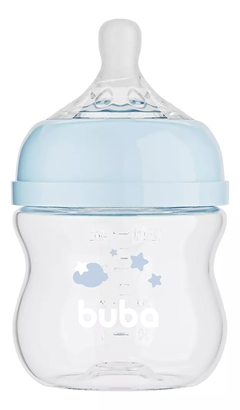 MAMADEIRA EASY FLOW NUVEM AZUL 120ML BUBA - comprar online