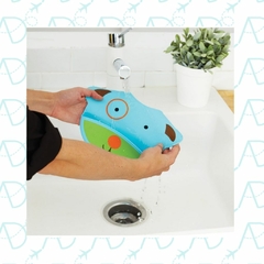 BABADOR DE SILICONE CATA MIGALHAS ZOO SKIP HOP