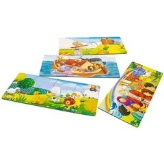 LIVROS C/JOGOS MONTESSORI BIBLICO ARCA DE NOE TODOLIVROS - loja online