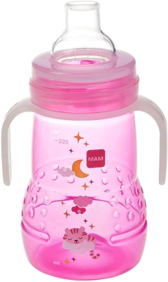 COPO DE TRANSIÇÃO TRAINER+ NIGHT 220ML - MAM - AD baby | Roupas e Acessórios nacionais e importados