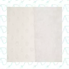 Imagem do Cobertor Baby 0,90X1,10 cm Plush C/ Sherpam Dots Laço Bebê