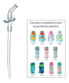 CANUDO EM SILICONE DE REPOSIÇÃO DA GARRAFA TÉRMICA DA BUBA - comprar online