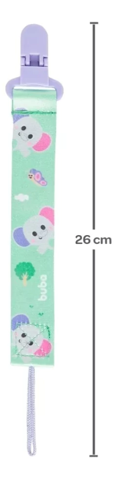 PRENDEDOR DE CHUPETA BUBA ZOO ELEFANTE BUBA - loja online