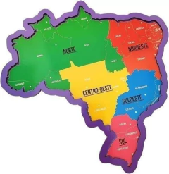 QUEBRA-CABECA MAPA DO BRASIL - BABEBI - comprar online
