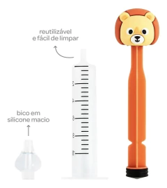 LAVADOR NASAL SERINGA BUBA ZOO LEÃO - BUBA - comprar online