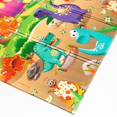 TAPETE DOBRAVEL 150X200 DINOSSAUROS - comprar online