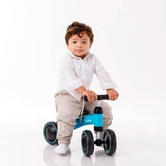 BICICLETA DE EQUILIBRIO 4 RODAS AZUL BUBA