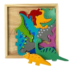 ENCAIXE DINOSSAURO MDF UN RF4 TOY MIX