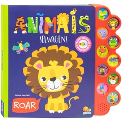 LIVRO MUNDO SONORO PROCURE & ENCONTRE ANIMAIS SELVAGENS