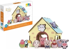 PASSA FIGURAS ANIMAIS DA FAZENDINHA - BABEBI
